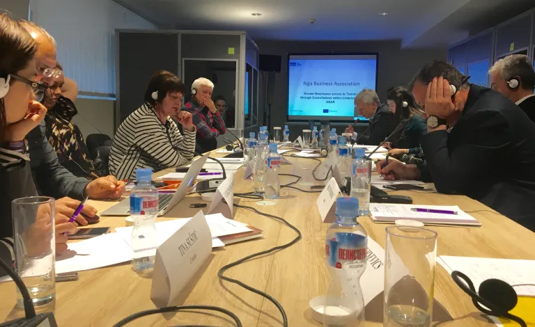 Projekta partneri tiekas Skopje (Maķedonija)