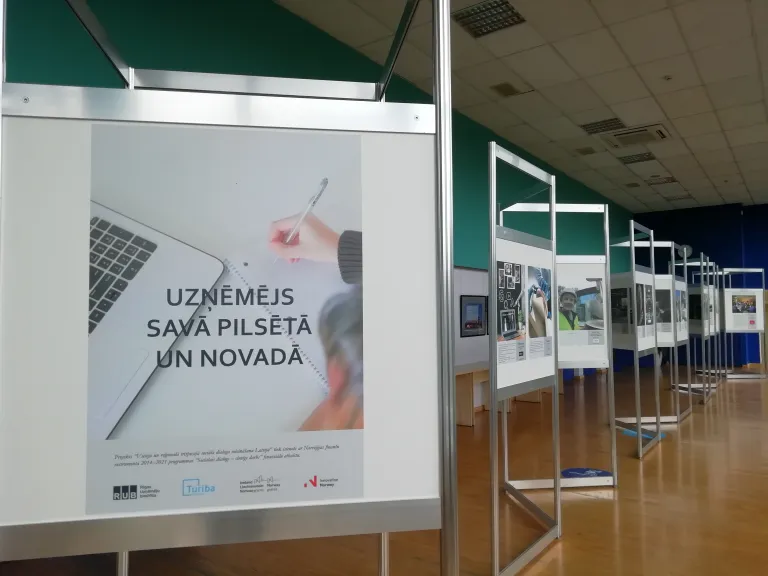 Noslēdzam izstādi “Uzņēmējs savā pilsētā un novadā”