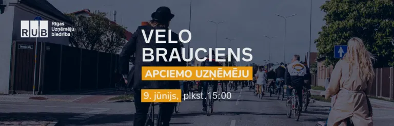 RUB Velobrauciens “Apciemo uzņēmēju”